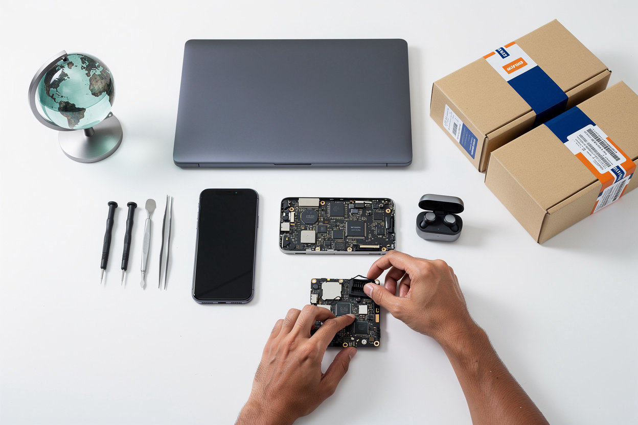 94121 electronics marketplace in Kuwait offering trusted device sales and repair services with warranty support